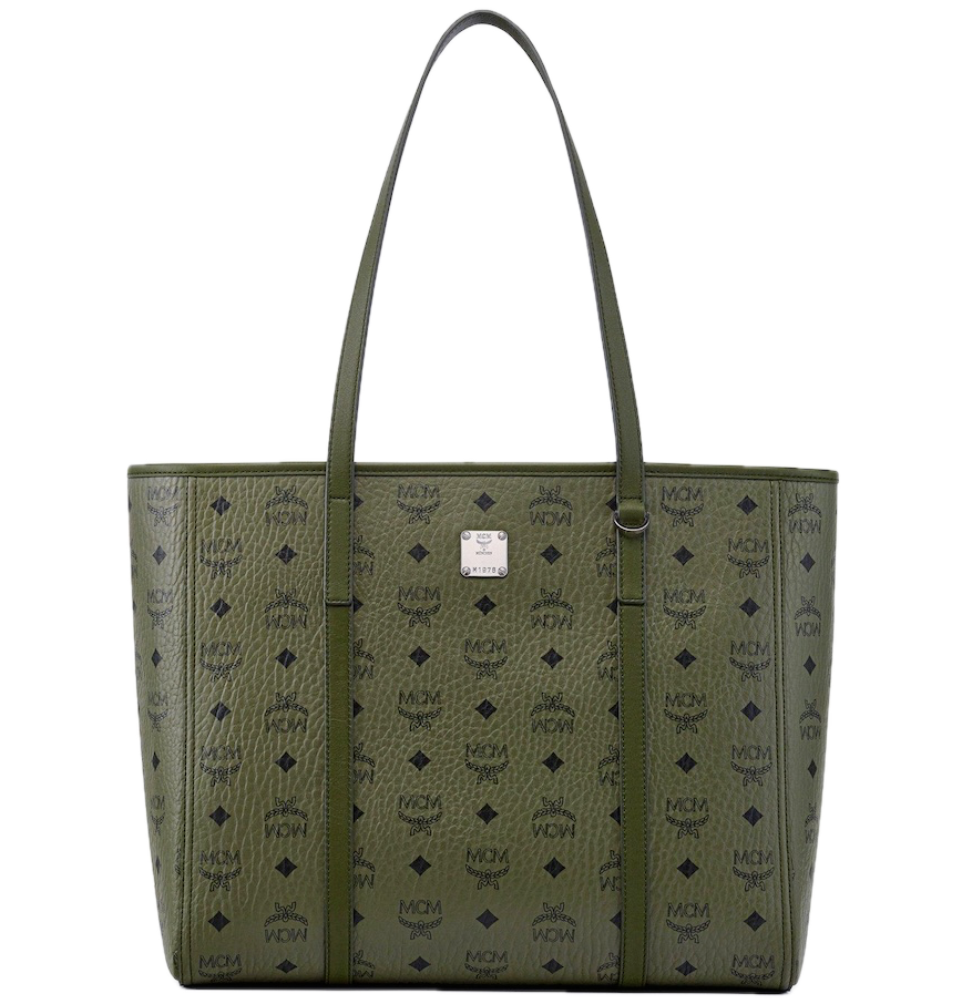  Túi Nữ MCM Toni Top-Zip Shopper 'Khaki Moss' 