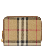  Ví Burberry Small Check Zip Wallet 'Archive Beige' 