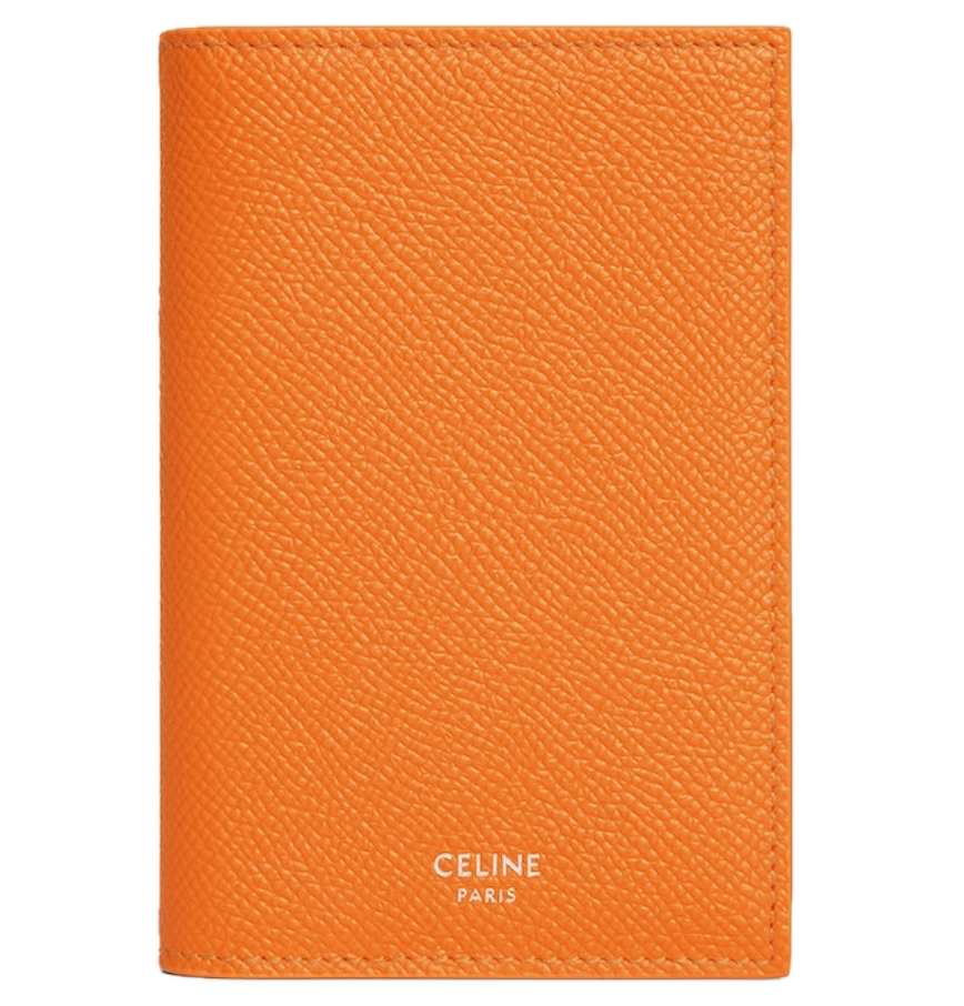  Ví Celine Vertical Card Holder 'Fluo Orange' 