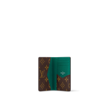  Ví Louis Vuitton Pocket Organiser 'Borneo Green' 
