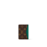  Ví Louis Vuitton Pocket Organiser 'Borneo Green' 