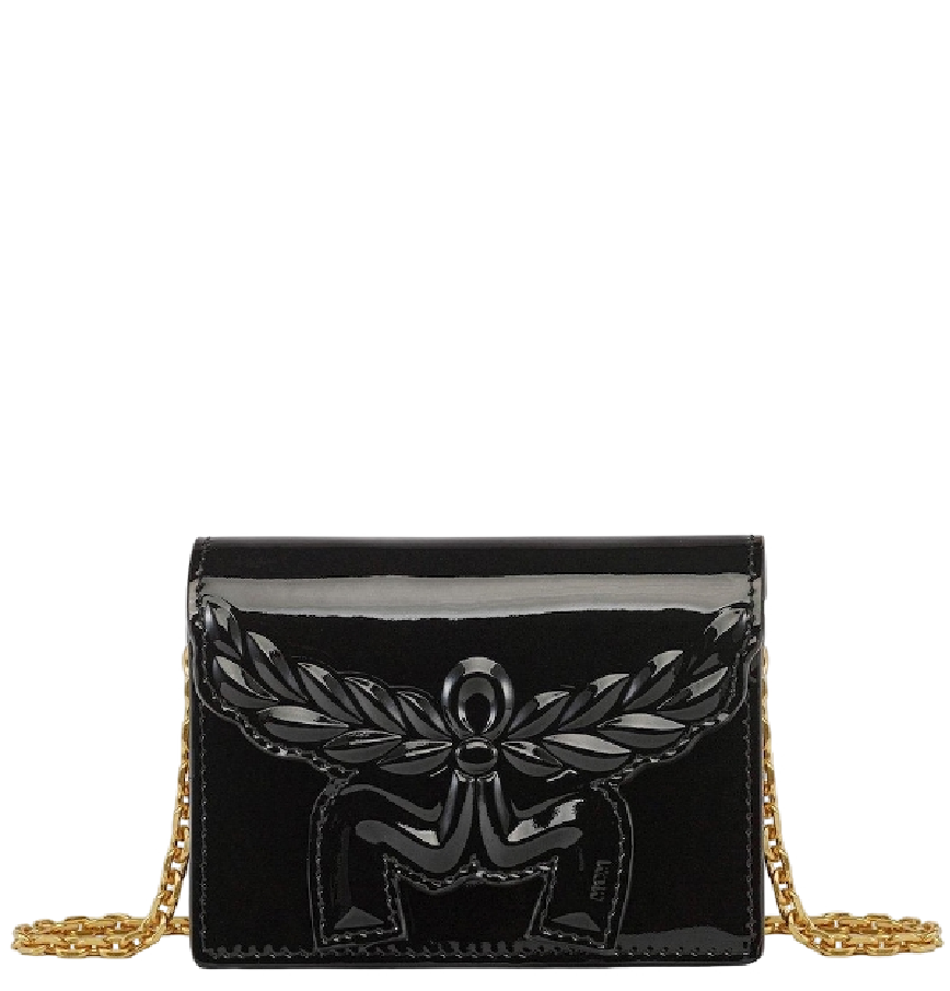  Ví Nữ MCM Himmel Laurel Chain Wallet 'Black' 