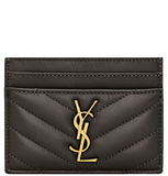 Ví Saint Laurent Cassandre Card Case 'Grey' 