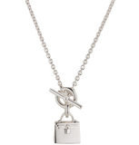  Vòng Cổ Hermes Amulettes Kelly Pendant 'Silver' 