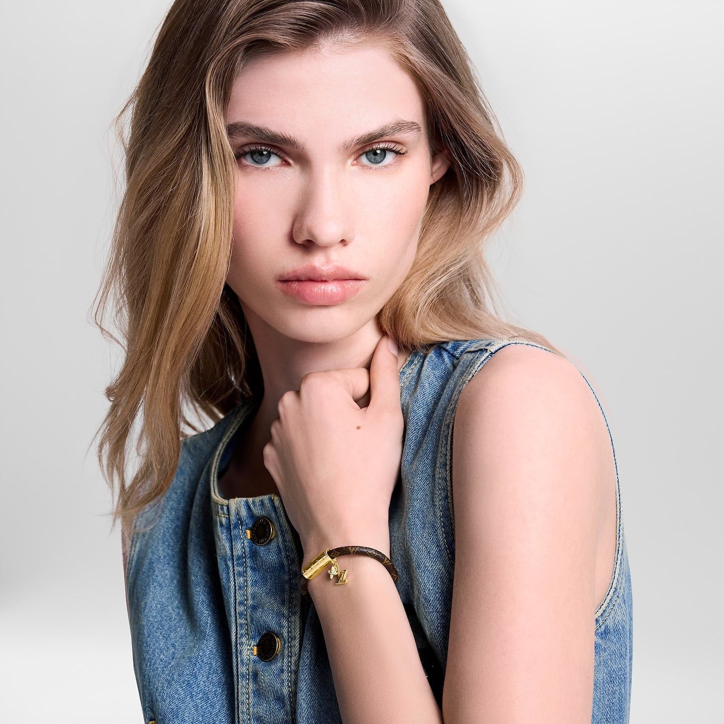  Vòng Tay Nữ Louis Vuitton LV Push Bracelet 'Black' 