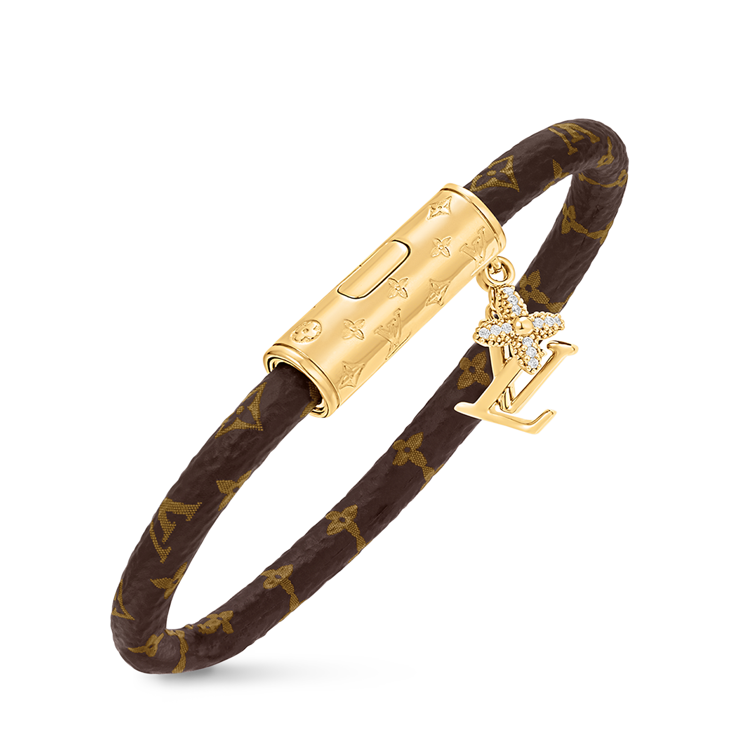  Vòng Tay Nữ Louis Vuitton LV Push Bracelet 'Black' 