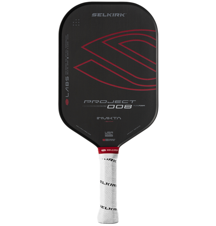  Vợt Pickleball Selkirk LABS Project 008 Invikta 'Black Red' 
