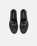  Giày Nam Salvatore Ferragamo Moccasin Gancini 'Black' 