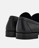  Giày Nam Salvatore Ferragamo Moccasin Gancini 'Black' 