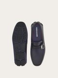  Giày Nam Salvatore Ferragamo Driver Gancini 'Dark Navy' 