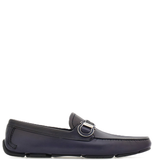  Giày Nam Salvatore Ferragamo Driver Gancini 'Dark Navy' 