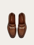  Giày Nam Salvatore Ferragamo Moccasin Gancini Ornament 'Natural' 