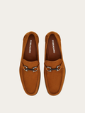  Giày Nam Salvatore Ferragamo Gancini Buckle 'Natural' 