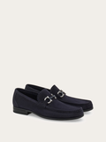 Giày Nam Salvatore Ferragamo Gancini Buckle 'Navy Blue' 