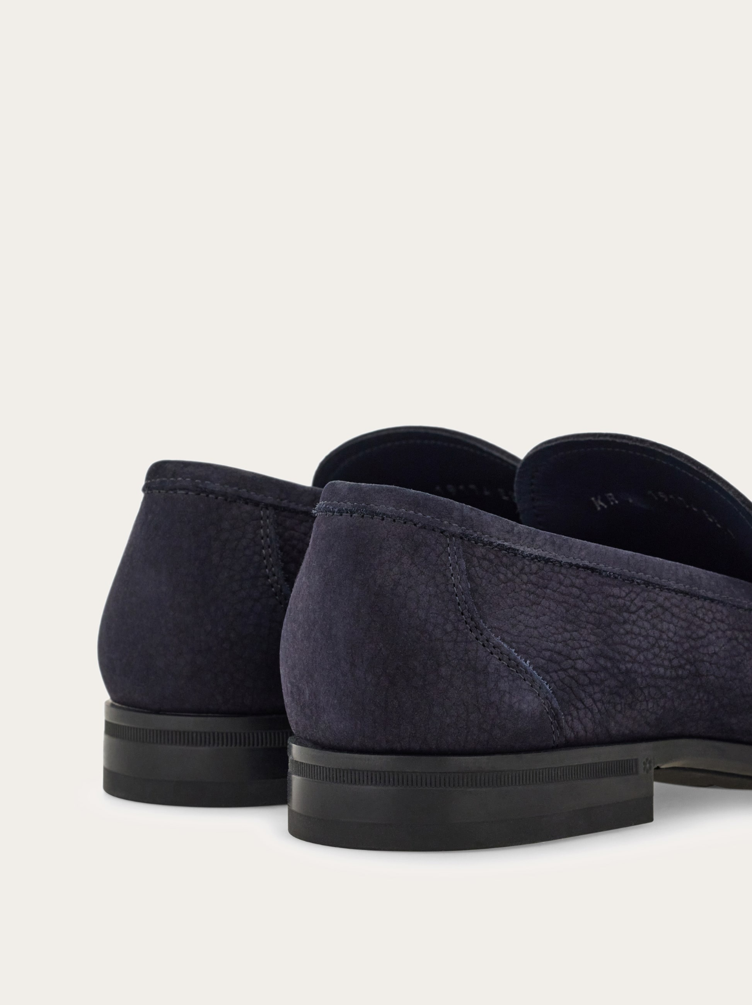  Giày Nam Salvatore Ferragamo Gancini Buckle 'Navy Blue' 