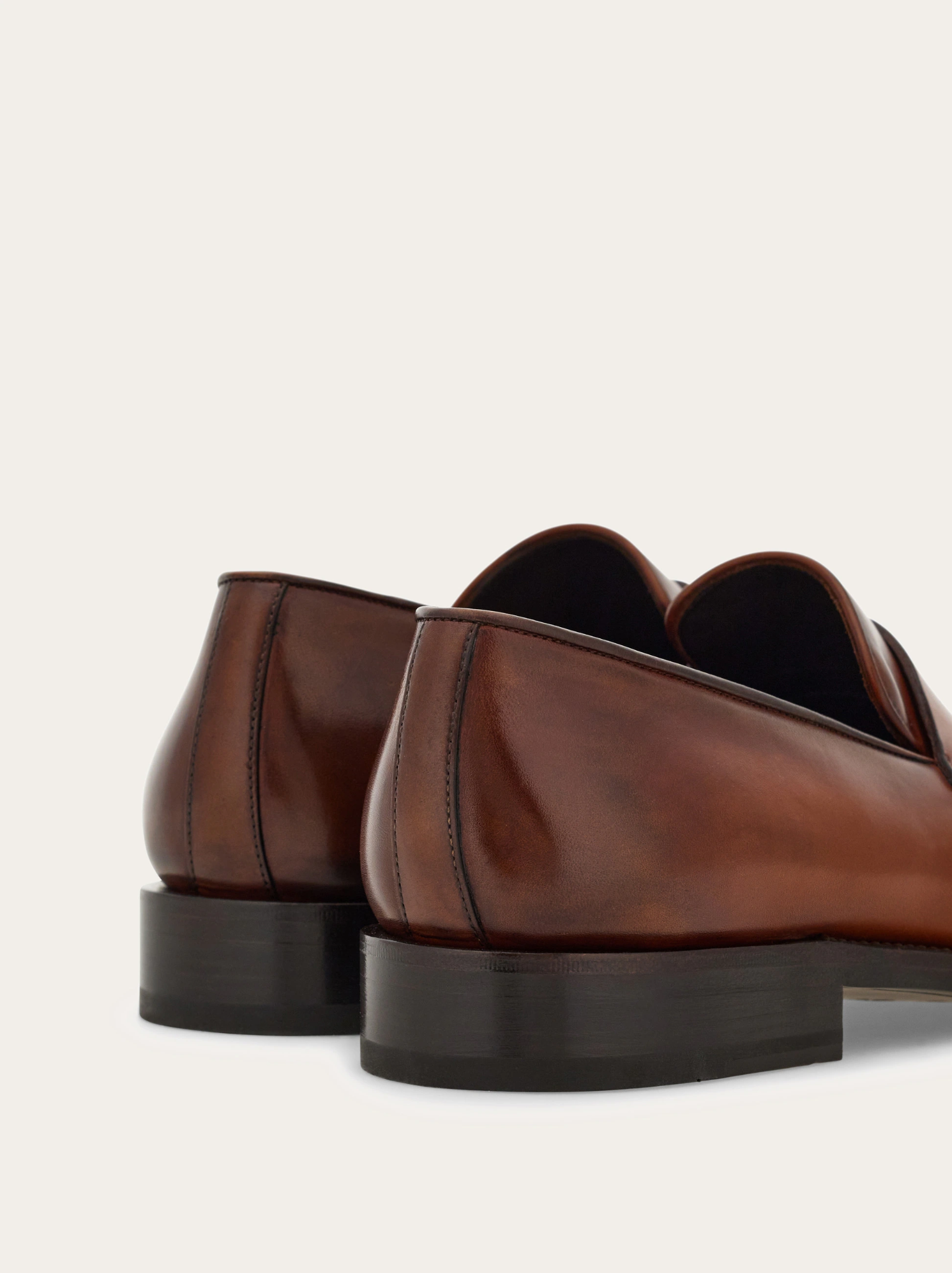  Giày Nam Salvatore Ferragamo Tramezza Penny Loafer 'Natural' 