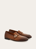  Giày Nam Salvatore Ferragamo Loafer Gancini 'Natural' 
