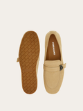  Giày Nam Salvatore Ferragamo Hug Buckle Loafer 'Ecru' 