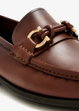  Giày Nam Salvatore Ferragamo Gancini Loafers 'Brown' 