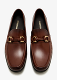  Giày Nam Salvatore Ferragamo Gancini Loafers 'Brown' 