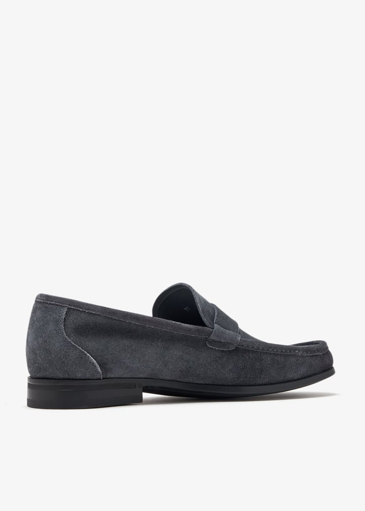  Giày Nam Salvatore Ferragamo Loafer Gancini 'Rain Grey' 