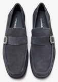  Giày Nam Salvatore Ferragamo Loafer Gancini 'Rain Grey' 