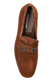  Giày Nam Salvatore Ferragamo Gancini Buckle Loafer 'Brown' 