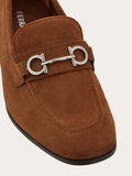  Giày Nam Salvatore Ferragamo Gancini Buckle Loafer 'Brown' 