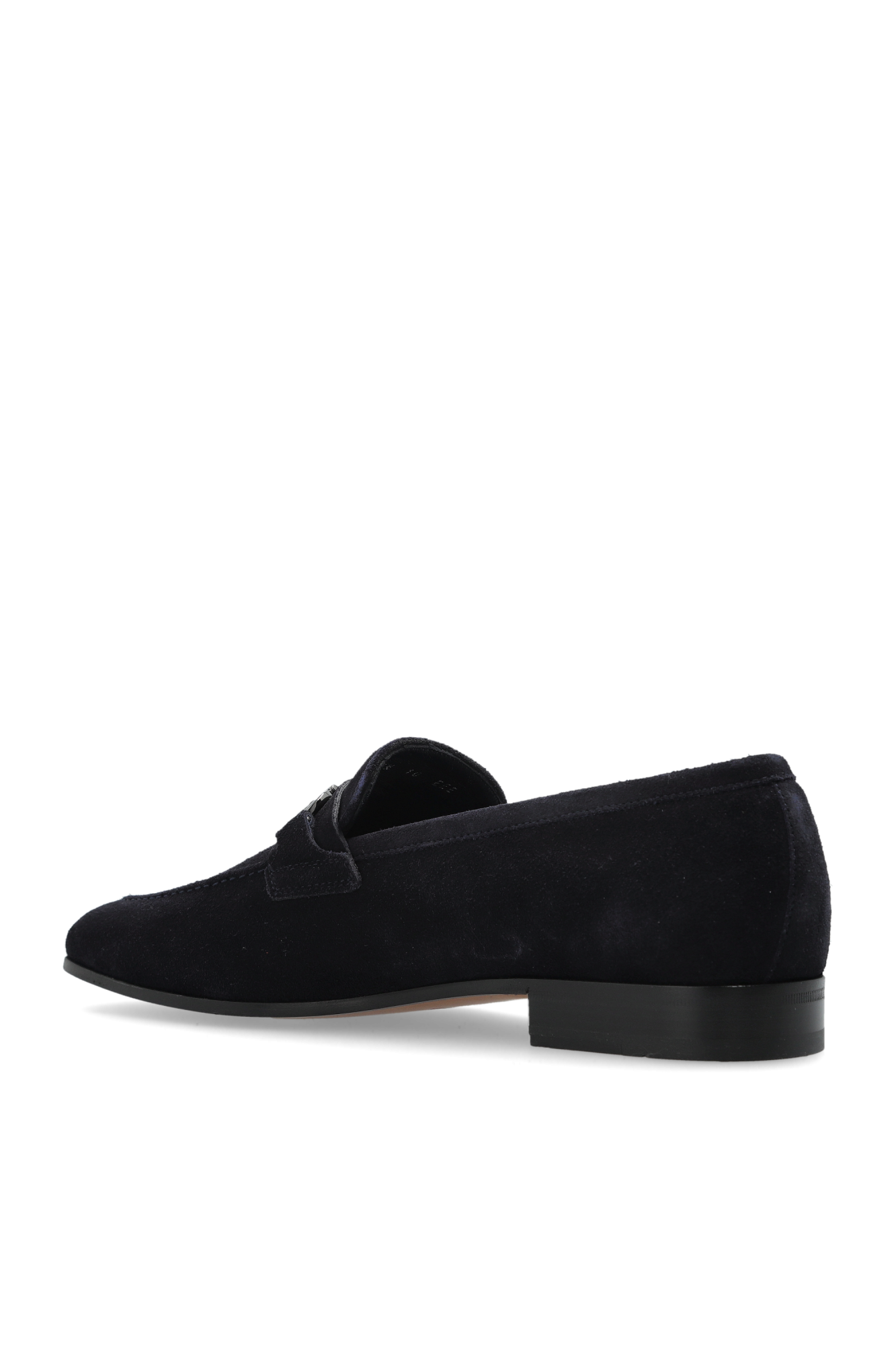  Giày Nam Salvatore Ferragamo Gancini Buckle Loafer 'Black' 