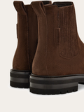  Giày Nam Salvatore Ferragamo Chelsea Boot 'Testa Di Moro' 