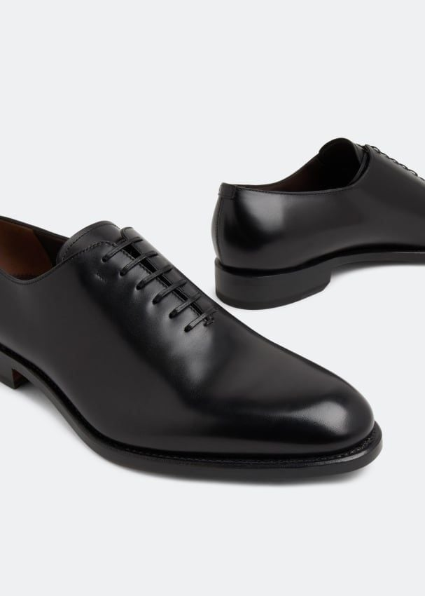  Giày Nam Salvatore Ferragamo Tramezza Oxford 'Black' 