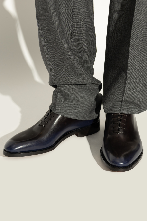  Giày Nam Salvatore Ferragamo Tramezza Oxford 'Navy Blue' 