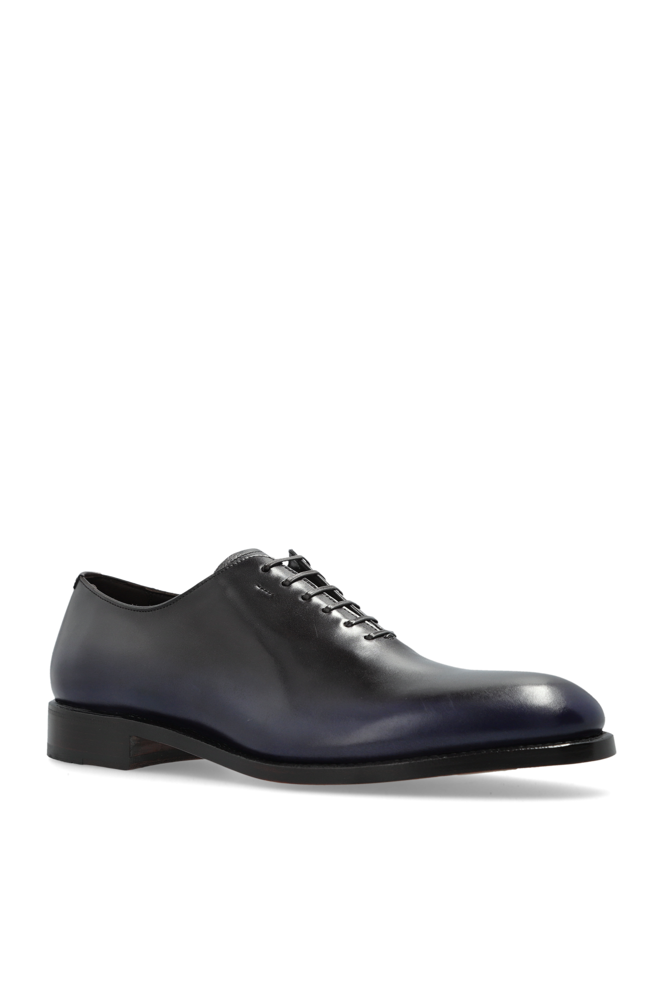  Giày Nam Salvatore Ferragamo Tramezza Oxford 'Navy Blue' 
