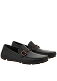  Giày Nam Salvatore Ferragamo Driver Gancini 'Black' 