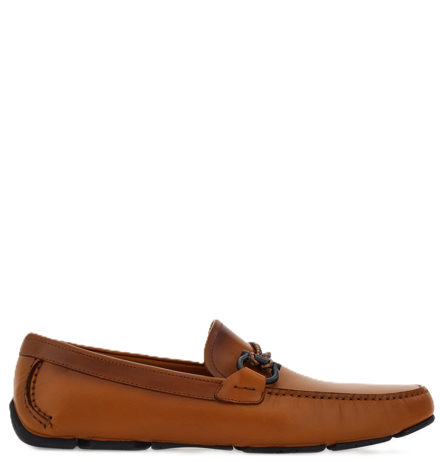  Giày Nam Salvatore Ferragamo Driver Gancini 'Natural' 