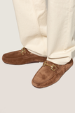  Giày Nam Salvatore Ferragamo Driver Gancini Ornament 'Brown' 