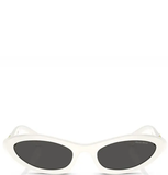  Kính Nữ Miu Miu Sunglasses 'White' 