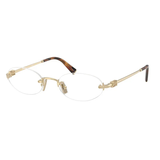  Kính Nữ Miu Miu Eyewear 'Pale Gold' 