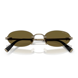  Kính Nữ Miu Miu Sunglasses 'Dark Green Gold' 