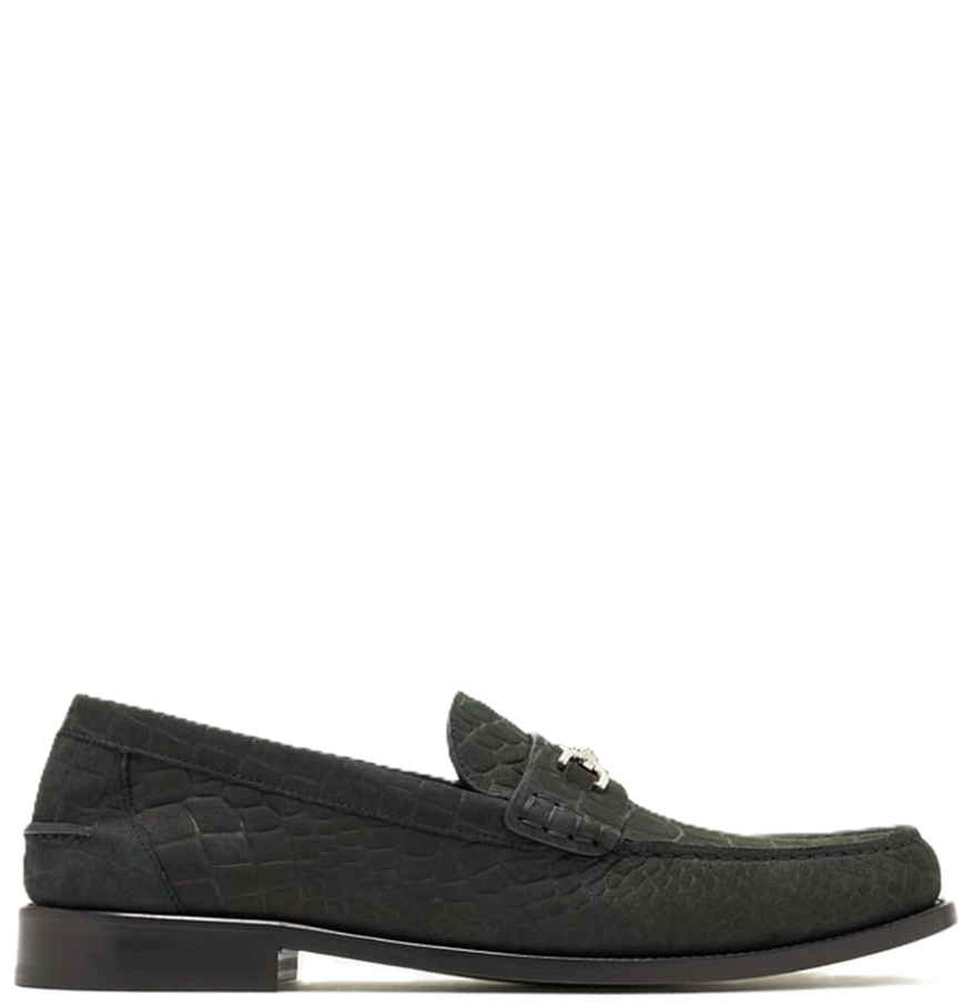  Giày Nam Versace Medusa 95 Loafers 'Black' 