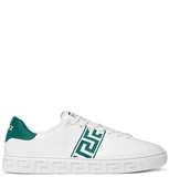  Giày Nam Versace Greca Embroidered Nylon 'White Green' 