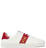  Giày Nam Versace Greca Embellished 'White Red' 