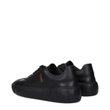  Giày Nam Versace Leather Low Tops 'Black' 