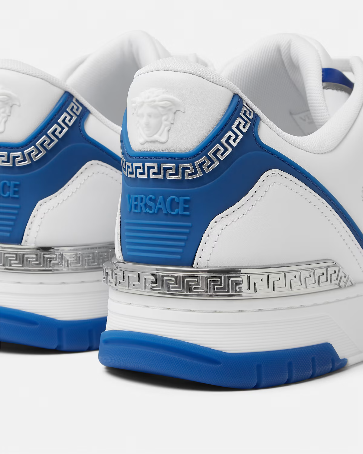  Giày Nam Versace Biggie Basket 'White Blue' 