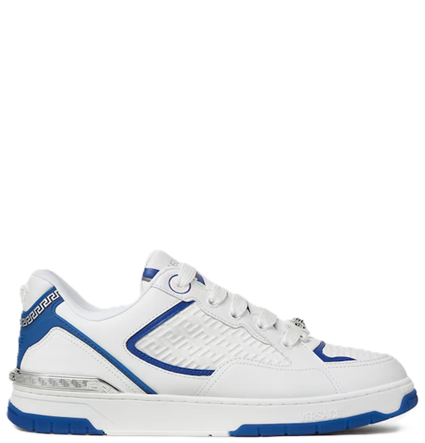  Giày Nam Versace Biggie Basket 'White Blue' 