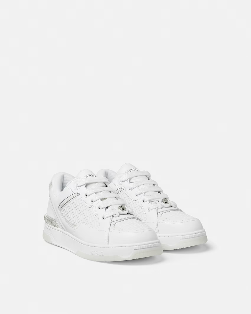 Giày Nam Versace Biggie Basket 'White' 