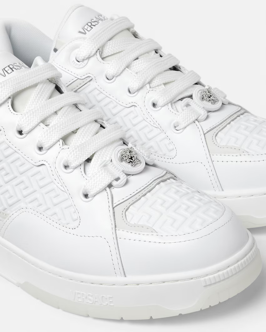  Giày Nam Versace Biggie Basket 'White' 