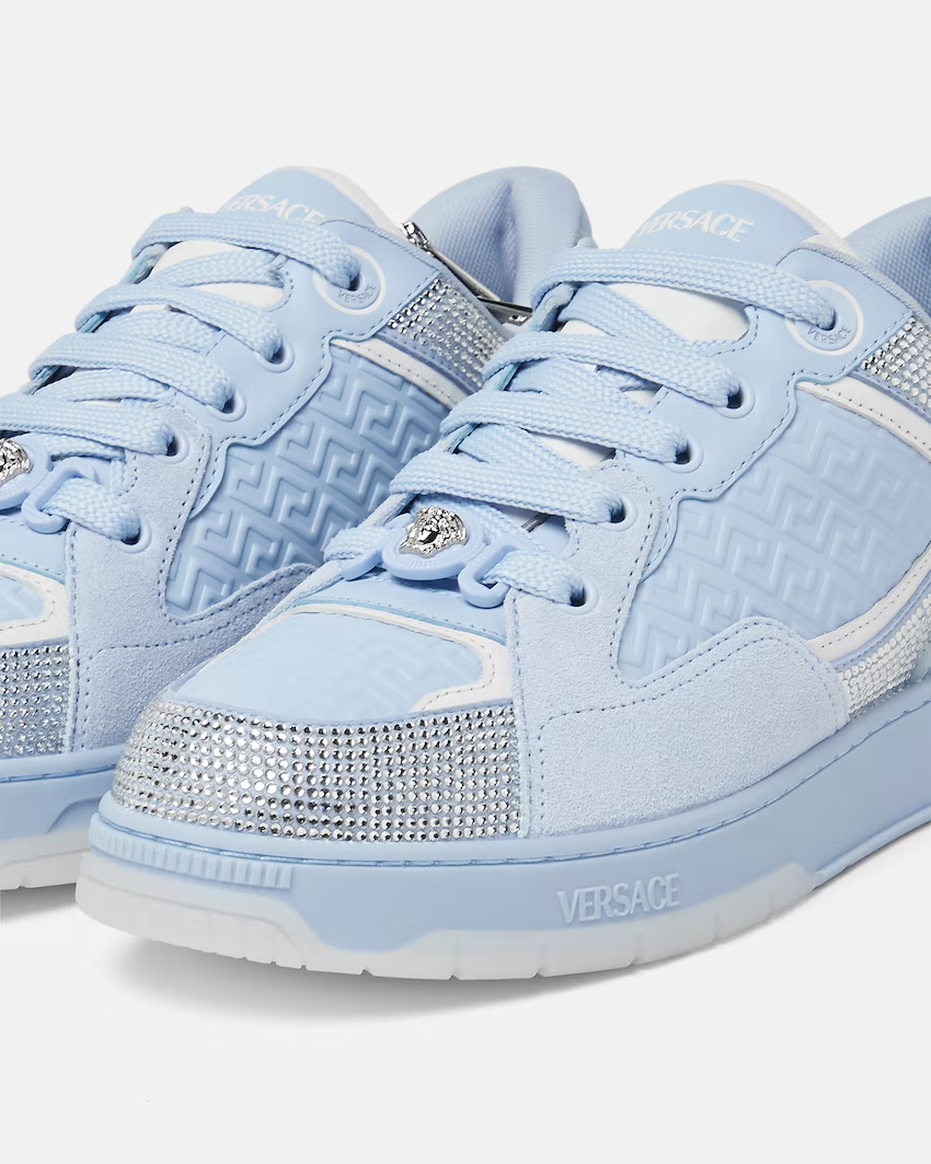  Giày Nam Versace Biggie Basket 'Light Blue' 