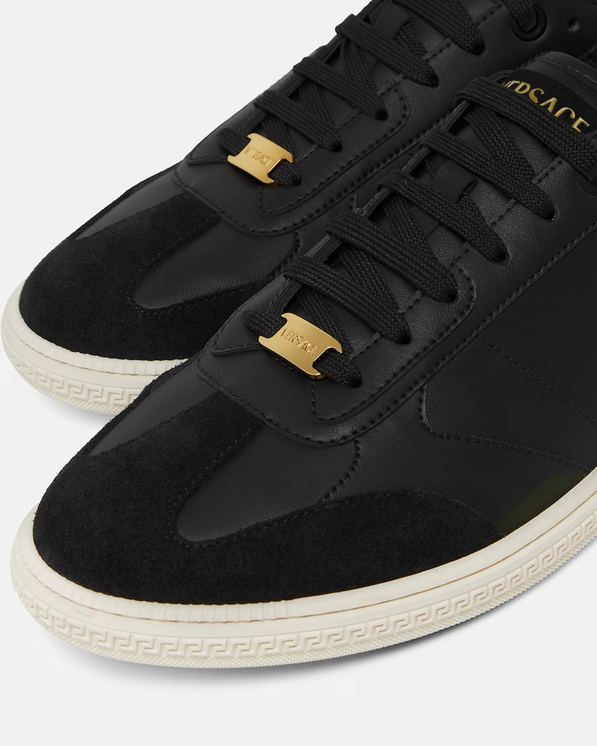  Giày Nam Versace Greca Court 'Black' 