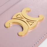  Ví Nữ Celine Triomphe Card Holder 'Pink' 